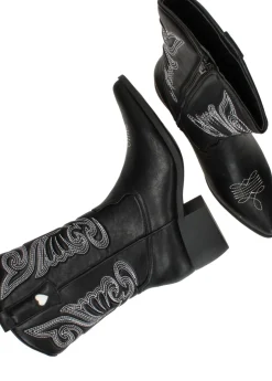 Western laars Westernlaarzen Zwart Dames