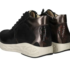 Wolky 0570690 Pep S2F Veterboots Zwart Dames