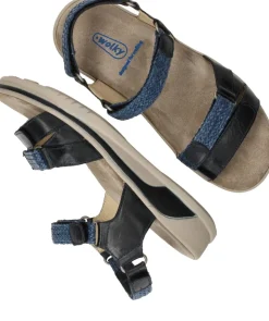 Wolky Acula Sandalen Blauw Dames