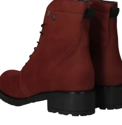 Wolky Quinta F2F Longbeach Veterboots Rood Dames