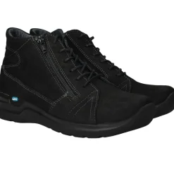 Wolky Why Antique Veterboots Zwart Dames