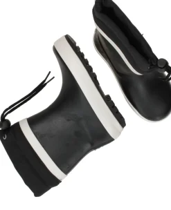 XQ Footwear Regenlaarzen Zwart Meisjes Jongens