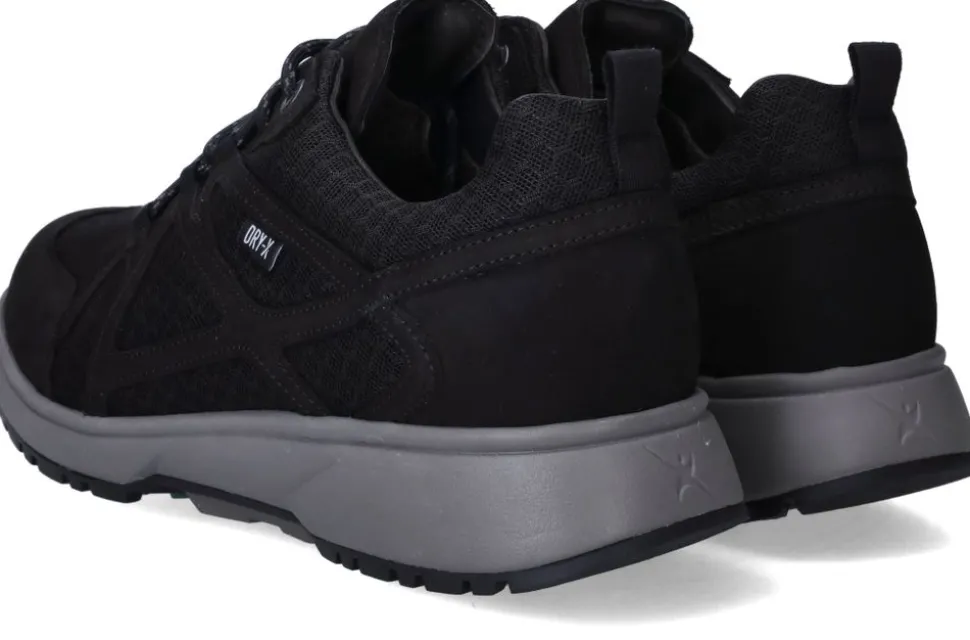 Xsensible Abo Stretchwalker Sneakers Zwart Heren