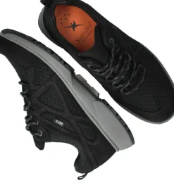 Xsensible Abo Stretchwalker Sneakers Zwart Heren