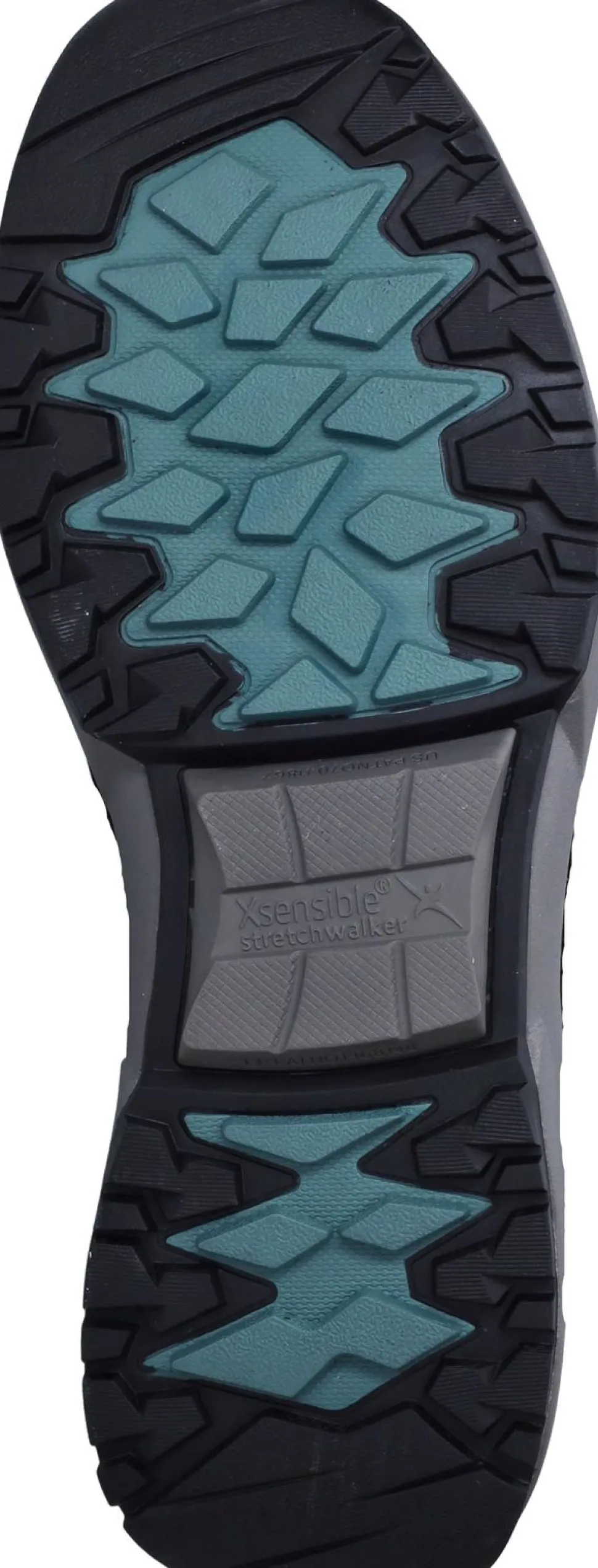 Xsensible Abo Stretchwalker Sneakers Zwart Heren