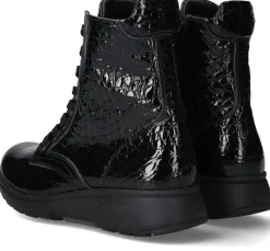 Xsensible Albi Stretchwalker Veterboots Zwart Dames