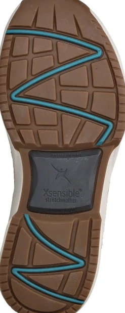 Xsensible Aruba Stretchwalker Sandalen Zilver Dames