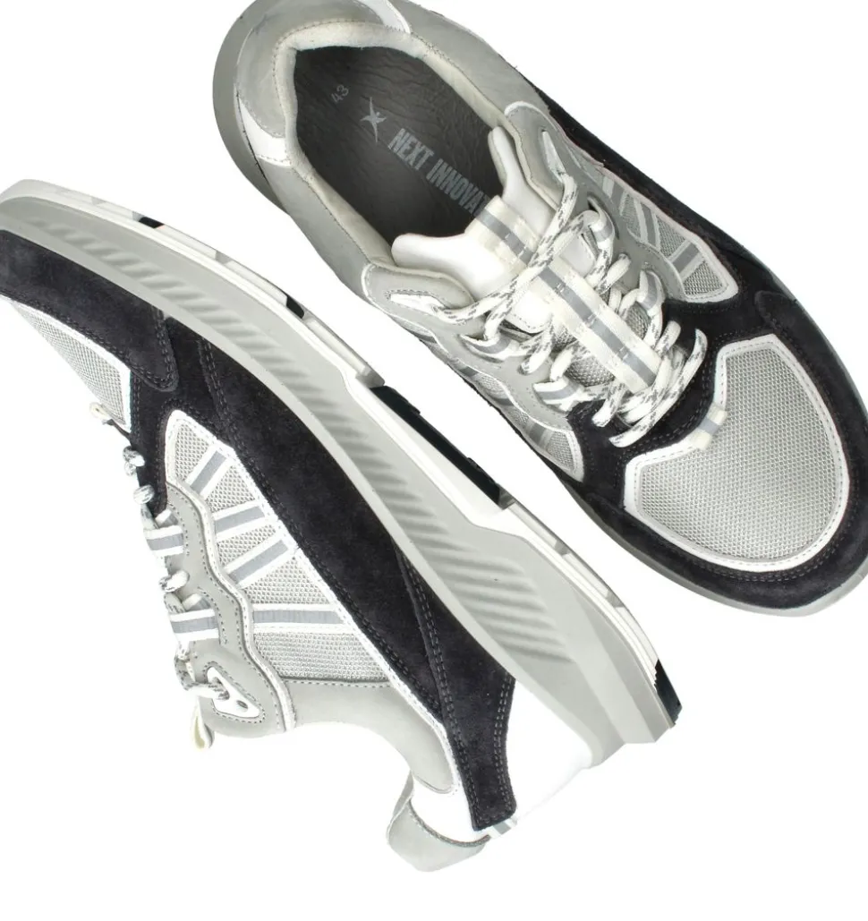 Xsensible Colorado Stretchwalker Sneakers Grijs Heren