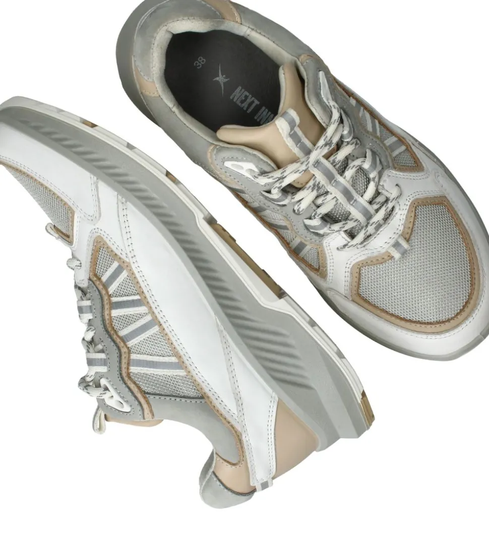 Xsensible Colorado Stretchwalker Sneakers Grijs Dames