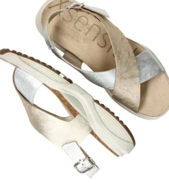 Xsensible Corfu Stretchwalker Sandalen Goud Dames