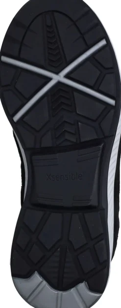 Xsensible Douro Stretchwalker Sneakers Zwart Dames