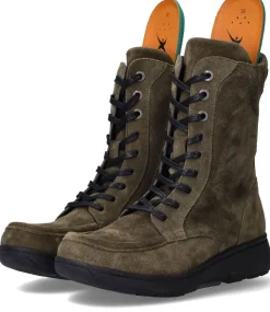 Xsensible Emilia Stretchwalker Veterboots Groen Dames