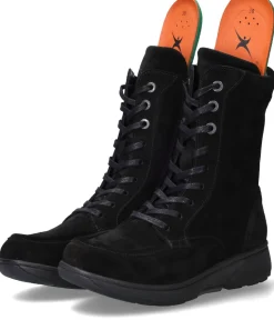 Xsensible Emilia Stretchwalker Veterboots Zwart Dames