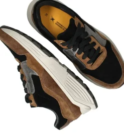 Xsensible Golden Gate Stretchwalker Sneakers Bruin Dames