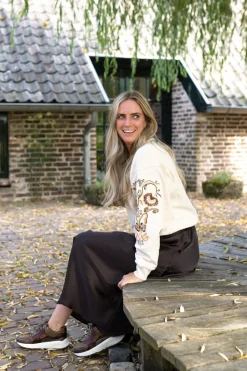 Xsensible Golden Gate Stretchwalker Sneakers Bruin Dames