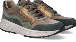 Xsensible Golden Gate Stretchwalker Sneakers Groen Dames