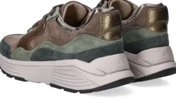Xsensible Golden Gate Stretchwalker Sneakers Groen Dames