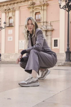 Xsensible Golden Gate Stretchwalker Sneakers Beige Dames