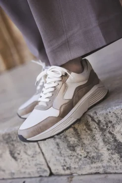 Xsensible Golden Gate Stretchwalker Sneakers Beige Dames