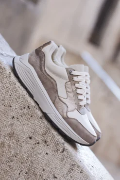 Xsensible Golden Gate Stretchwalker Sneakers Beige Dames