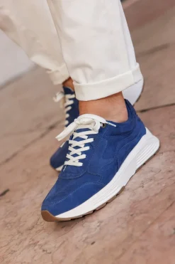 Xsensible Golden Gate Stretchwalker Sneakers Blauw Heren