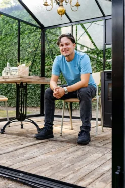 Xsensible Golden Gate Stretchwalker Sneakers Zwart Heren