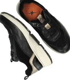 Xsensible Grenoble Stretchwalker Sneakers Zwart Dames