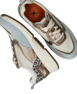 Xsensible Grenoble Stretchwalker Sneakers Beige Dames