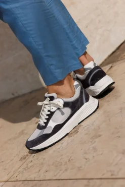 Xsensible Helix Stretchwalker Sneakers Blauw Heren