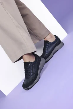 Xsensible Lima Stretchwalker Sneakers Blauw Dames