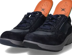 Xsensible Lima Stretchwalker Sneakers Blauw Dames