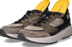 Xsensible Manhattan Stretchwalker Sneakers Taupe Heren