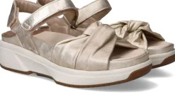 Xsensible Martinique Stretchwalker Sandalen Goud Dames