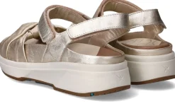 Xsensible Martinique Stretchwalker Sandalen Goud Dames