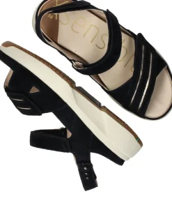 Xsensible Miami Stretchwalker Sandalen Blauw Dames