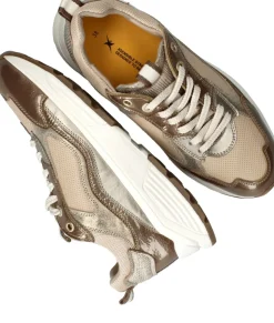 Xsensible Milau Stretchwalker Sneakers Taupe Dames