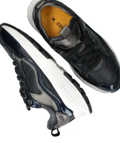 Xsensible Milau Stretchwalker Sneakers Blauw Dames