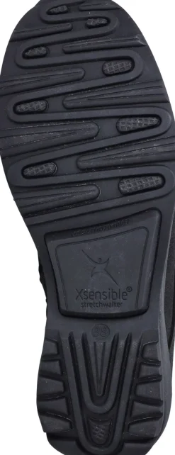 Xsensible Milton Stretchwalker Veterboots Zwart Dames