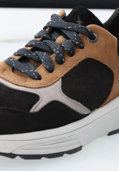 Xsensible Rialto Stretchwalker Sneakers Zwart Heren