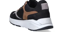 Xsensible Rialto Stretchwalker Sneakers Zwart Heren