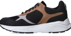 Xsensible Rialto Stretchwalker Sneakers Zwart Heren