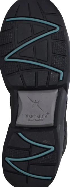 Xsensible Romagna Stretchwalker Veterboots Zwart Dames