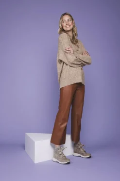 Xsensible Romagna Stretchwalker Veterboots Taupe Dames