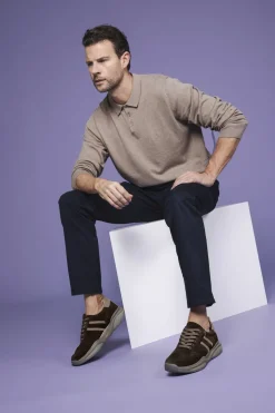 Xsensible SWX3 Sneakers Bruin Heren