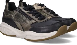 Xsensible SWX19 Stretchwalker Sneakers Zwart Dames