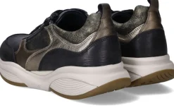 Xsensible SWX19 Stretchwalker Sneakers Zwart Dames