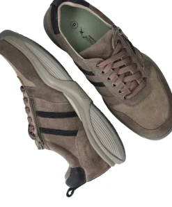 Xsensible SWX3 Stretchwalker Sneakers Taupe Heren