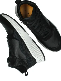 Xsensible Tower Stretchwalker Veterboots Zwart Dames